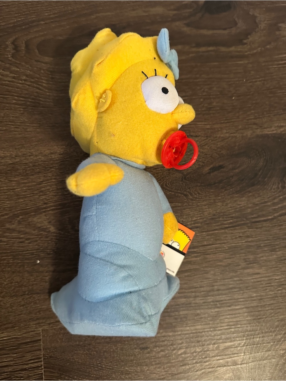 The Simpsons Maggie Simpson Plush Figure with Pacifier brand new with tags